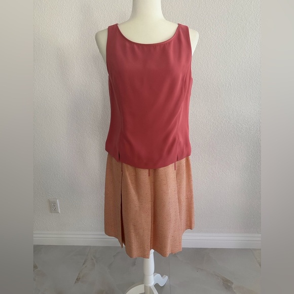 Amanda Smith Coral Textured Suit - Picture 5 of 9